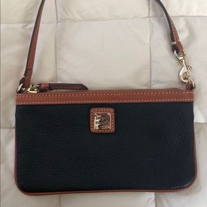 Dooney and Bourke Pebble grain large wristlet